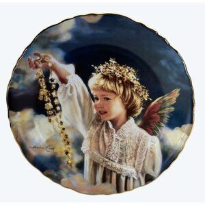 1994 Bradford Exchange Reco Sandra Kuck Precious Angels Angel of Sunshine Plate